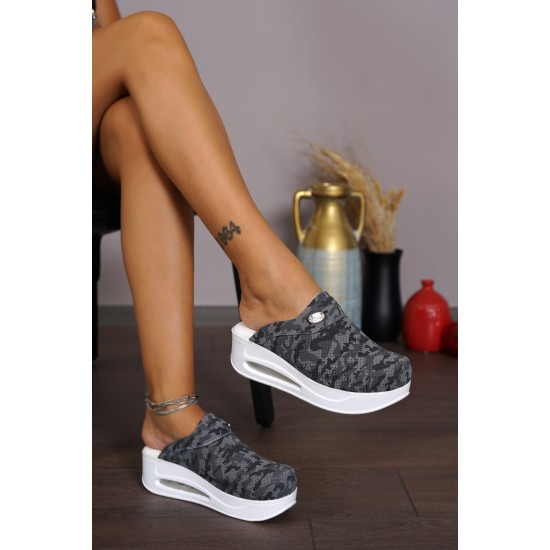 Sabo Terlik Air Max Kamuflaj Tam Ortopedik  Sabo Terlik Air Max Kamuflaj Tam Ortopedik