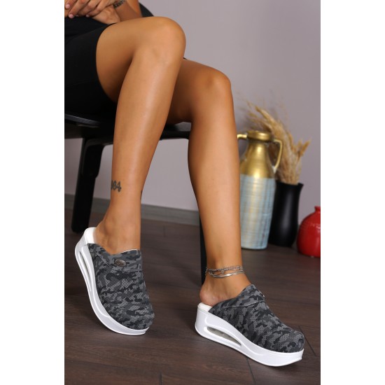 Sabo Terlik Air Max Kamuflaj Tam Ortopedik  Sabo Terlik Air Max Kamuflaj Tam Ortopedik