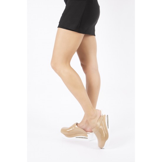 Airmax Sabo Terlik Vizon Dokulu Desenli Tam Ortopedik