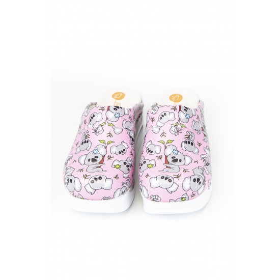 Pembe Koala Desenli Beyaz Taban Airmax Tam Ortopedik Pembe Koala Desenli Beyaz Taban Airmax Tam Ortopedik