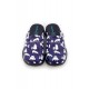 Ultra Hafif Tam Ortopedik Sabo Terlik Dünyası | Lacivert Kutup Ayısı Desenli