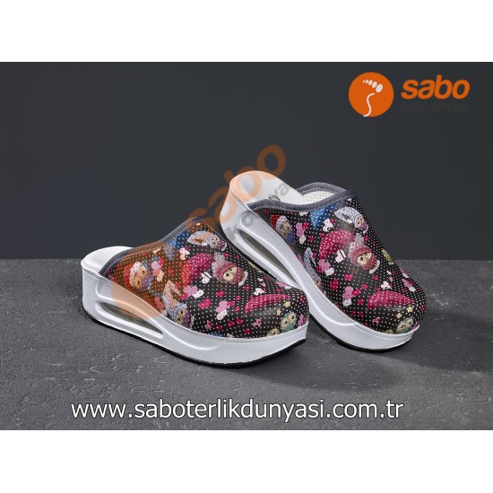 Sabo Terlik Air Max Şemsiyeli Baykuş Ortopedik  Sabo Terlik Air Max Şemsiyeli Baykuş Ortopedik