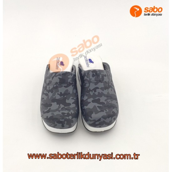 Sabo Terlik Air Max Kamuflaj Desenli Tam Ortopedik 