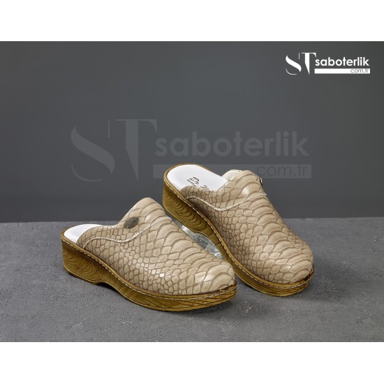 Tam Ortopedik Sabo Terlik Vizon Tam Ortopedik Sabo Terlik Vizon