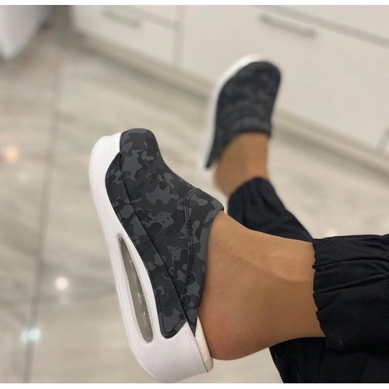 Sabo Terlik Air Max Kamuflaj Desenli Tam Ortopedik  Sabo Terlik Air Max Kamuflaj Desenli Tam Ortopedik