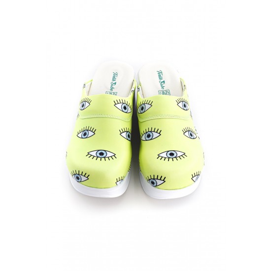  Sabo Terlik Airmax Mavi Göz Desenli Tam Ortopedik  