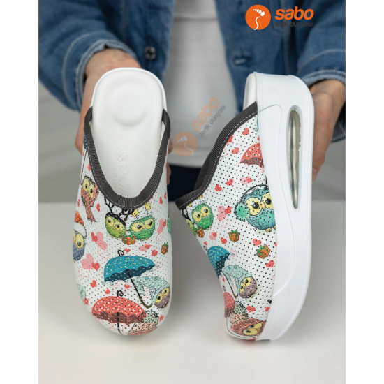 Sabo Terlik Air Max Şemsiyeli Baykuş Ortopedik 