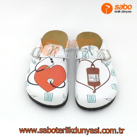 Ortopedik Hastane Temalı Sabo Terlik