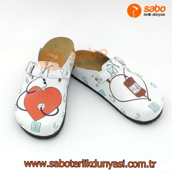 Ortopedik Hastane Temalı Sabo Terlik