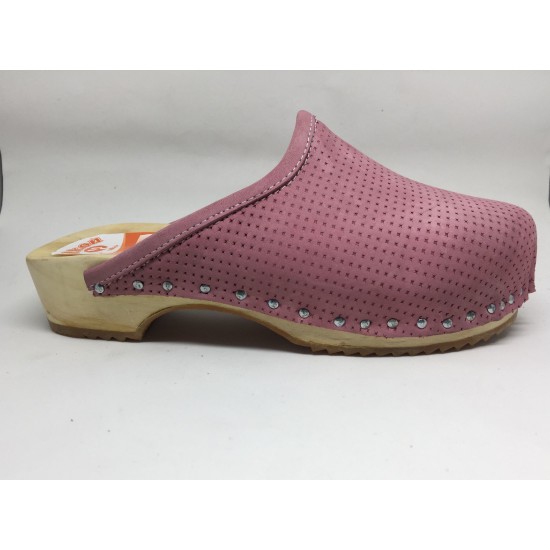 Tahta Ortopedik Taban Pembe Sabo Terlik