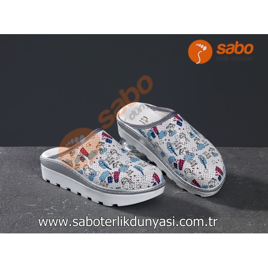 Traktör Taban Tam Ortopedik Sabo Terlik Diş Desenli Traktör Taban Tam Ortopedik Sabo Terlik Diş Desenli