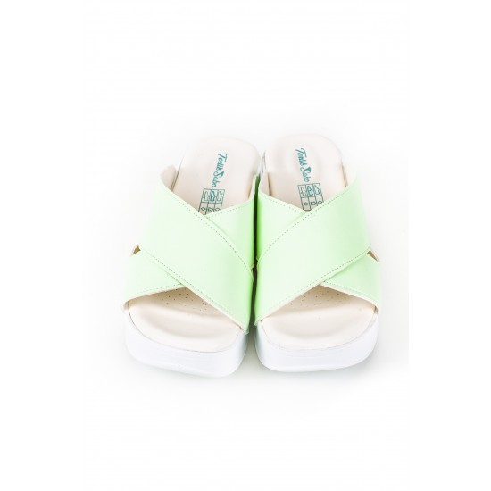 Mint Yeşili Çapraz Airmax Hogi | Sabo Terlik Dünyası Mint Yeşili Çapraz Airmax Hogi | Sabo Terlik Dünyası