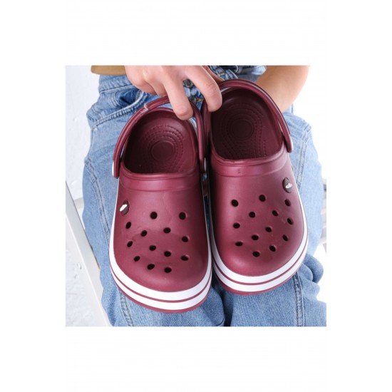 Cros Bella Ortopedik Bordo Eva Sabo Terlik Dünyası