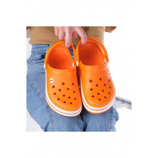 Cros Bella Ortopedik Turuncu Eva Sabo Terlik Dünyası