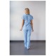 Mavi Likralı Comfort Kumaş Cerrahi Takım Alaskan Blue Scrubs Üniforma Mavi Likralı Comfort Kumaş Cerrahi Takım Alaskan Blue Scrubs Üniforma
