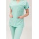Mint Yeşili Likralı Comfort Kumaş Cerrahi Takım Kadın Erkek Scrubs Üniforma Mint Yeşili Likralı Comfort Kumaş Cerrahi Takım Kadın Erkek Scrubs Üniforma