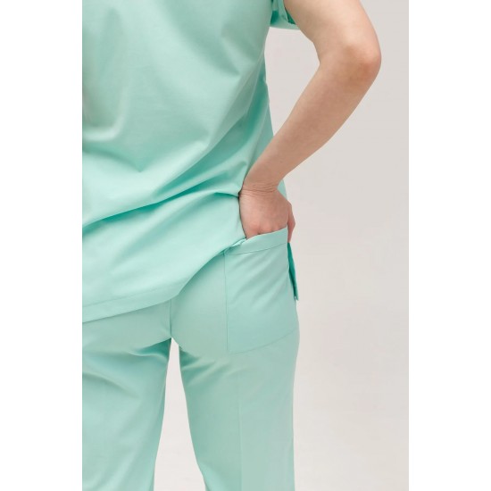 Mint Yeşili Likralı Comfort Kumaş Cerrahi Takım Kadın Erkek Scrubs Üniforma Mint Yeşili Likralı Comfort Kumaş Cerrahi Takım Kadın Erkek Scrubs Üniforma