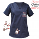 Likralı Özel Baskılı V Yaka Cerrahi Takım Keep Calm Nurse Likralı Özel Baskılı V Yaka Cerrahi Takım Keep Calm Nurse