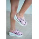  2024 Airmax Yeni Pembe Kedi Meow Tam Ortopedik Sabo Terlik 