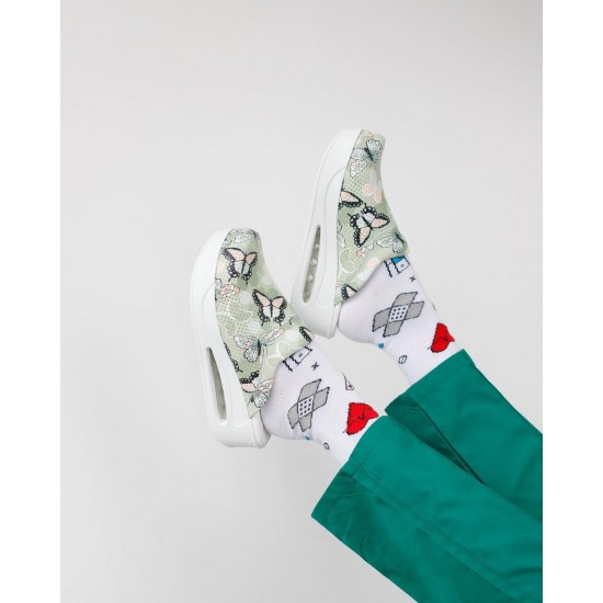 2024 Airmax Sabo Terlik Yeşil  Kelebek Tam Ortopedik 