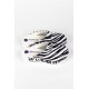 Siyah Zebra Desenli Siyah Air Taban Tam Ortopedik 5.5 cm Siyah Zebra Desenli Siyah Air Taban Tam Ortopedik 5.5 cm