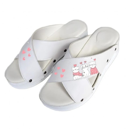 Özel Baskılı Açık Model Airmax Kediler Temalı | Sabo Terlik Dünyası