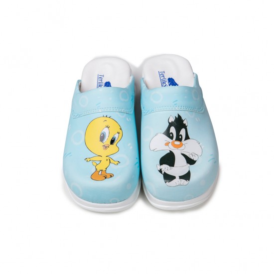 Ortopedik Tweety & Sylvester Sabo Terlik Ortopedik Tweety & Sylvester Sabo Terlik
